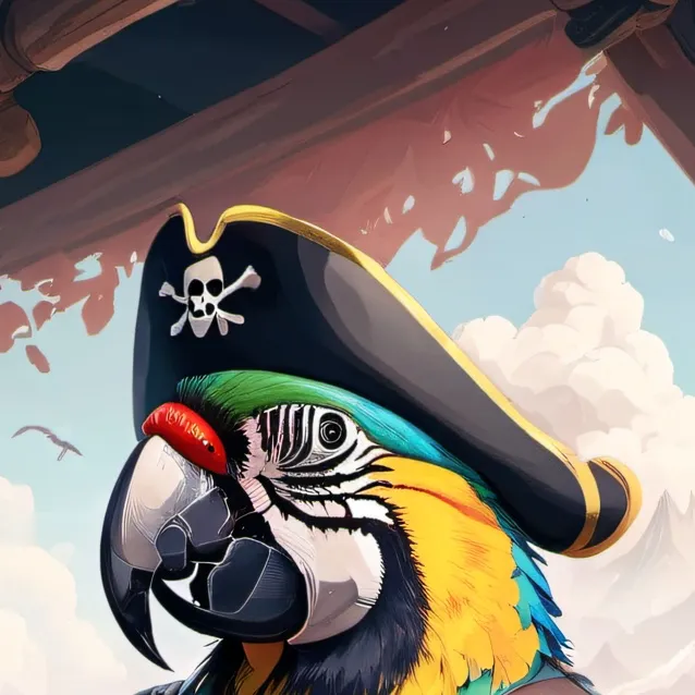 chat with ai character: meth parrot