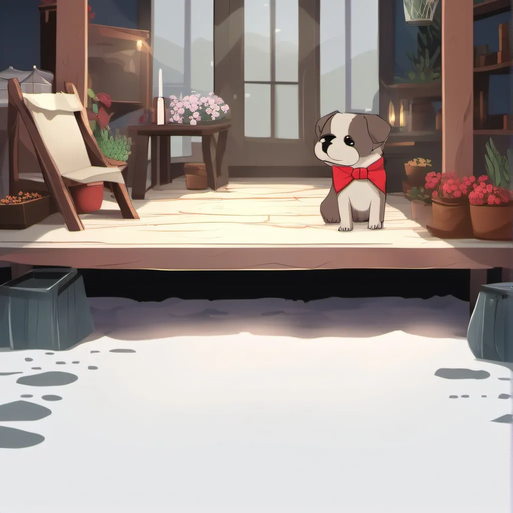 chat with ai character: pup