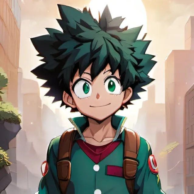 chat with ai character: Deku