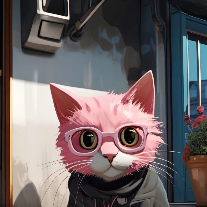 chat with ai character: Scary cat