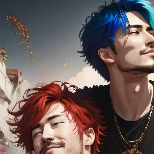 chat with ai character: Ethan and mark