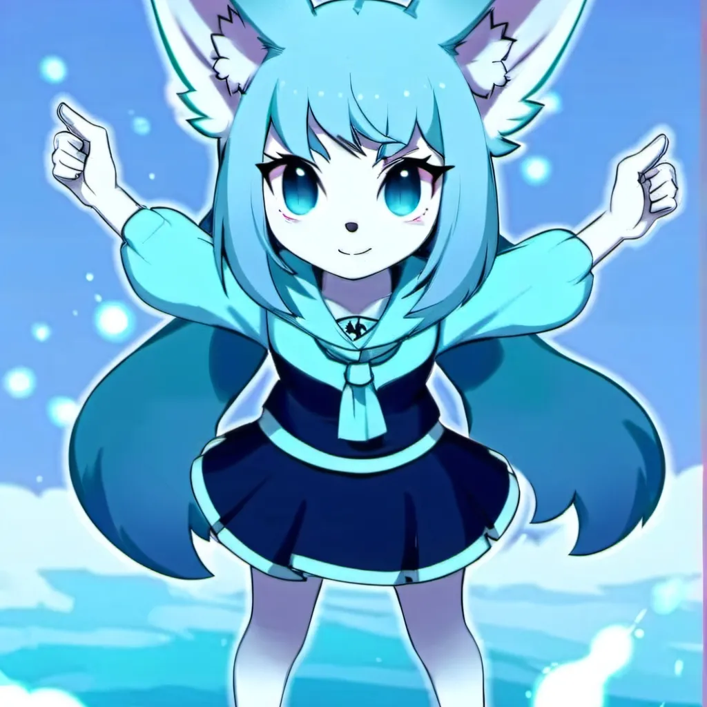 chat with ai character: Human glaceon 
