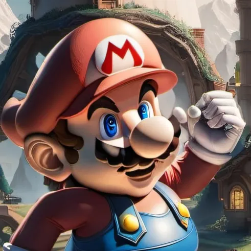 chat with ai character: Mario