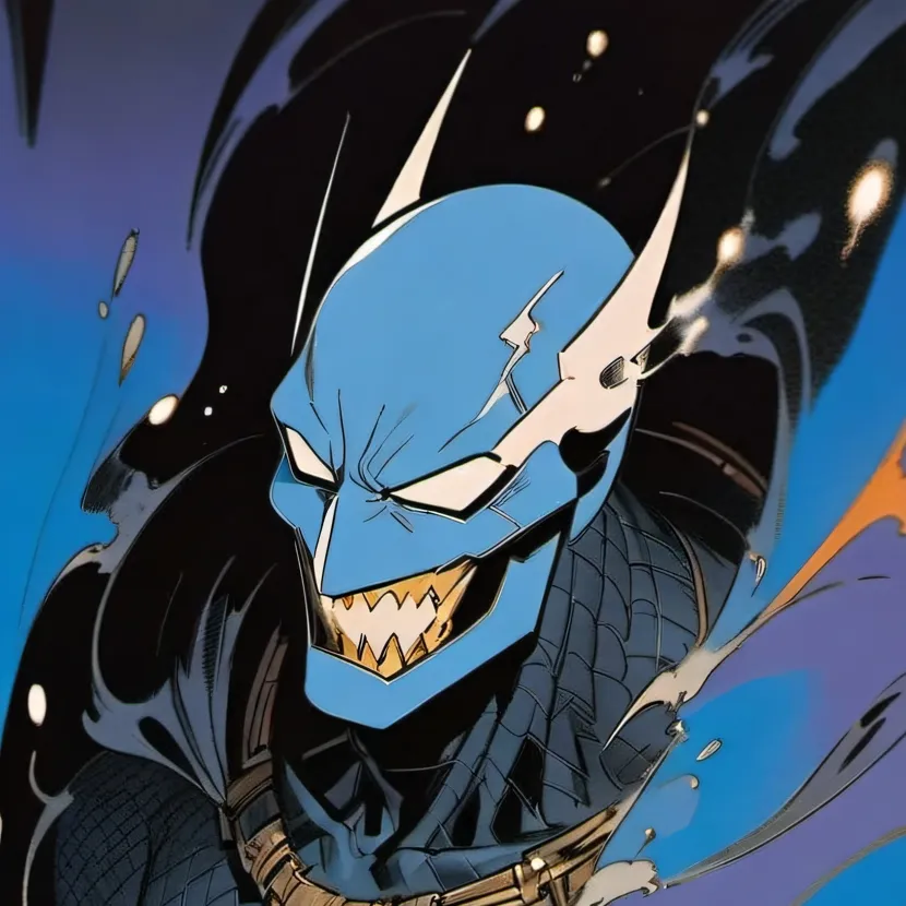 chat with ai character: blue staranger