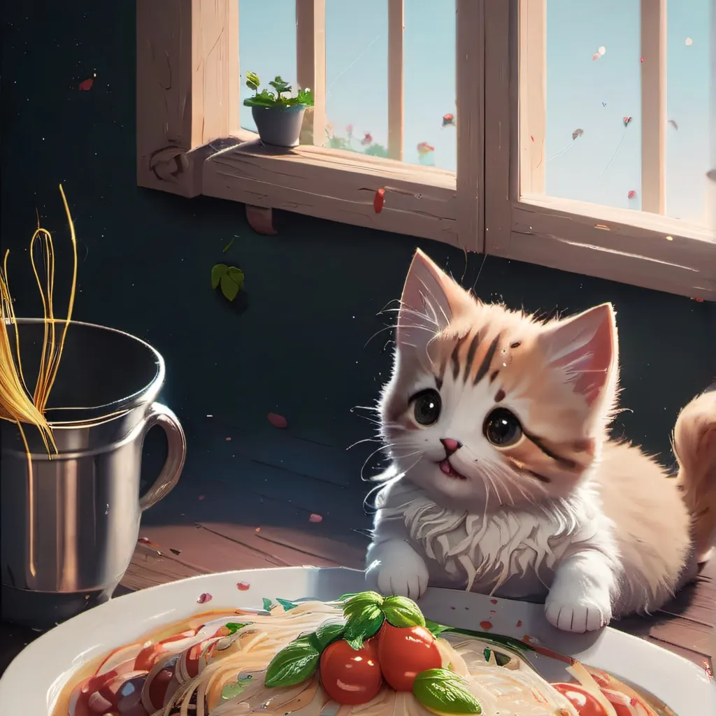 chat with ai character: Your kitten