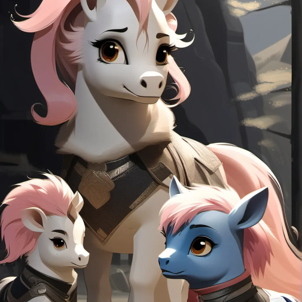 chat with ai character: fluffy pony 