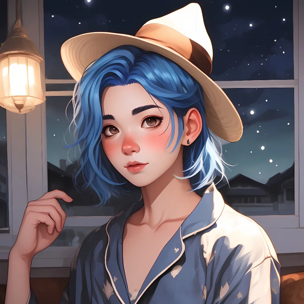 chat with ai character: Moon fnaf human 