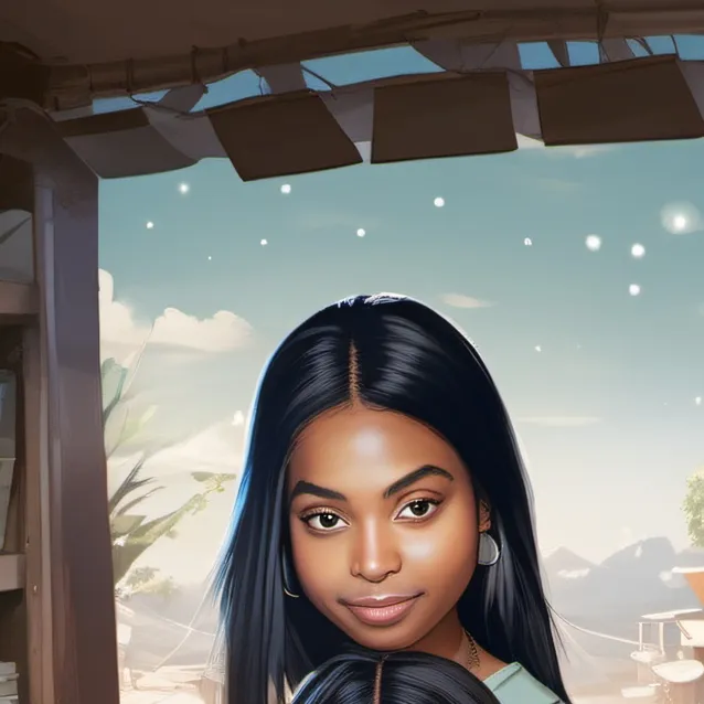 chat with ai character:  pretty girl 