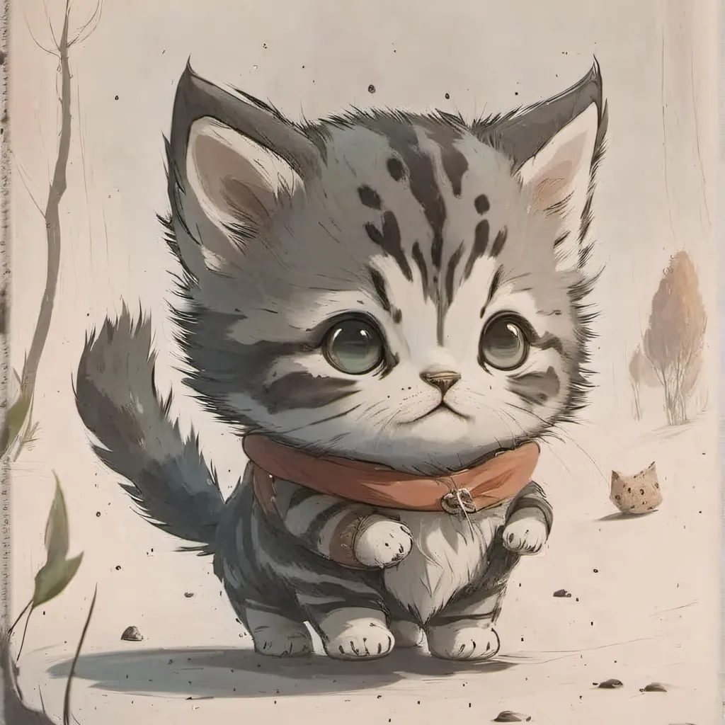 chat with ai character: lost kitten