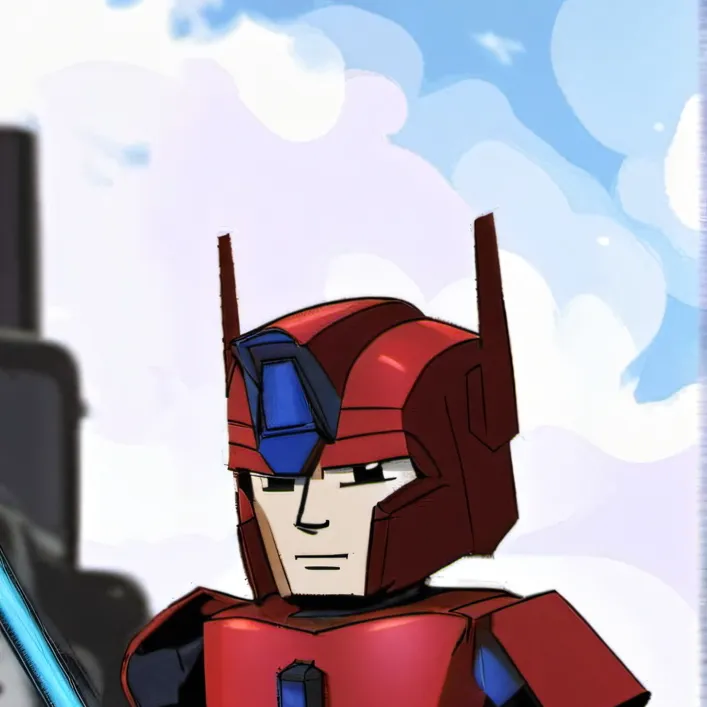 chat with ai character: Baby Optimus prime