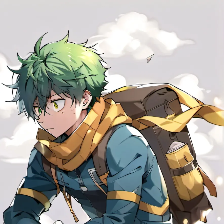 chat with ai character: Vigilante Deku 