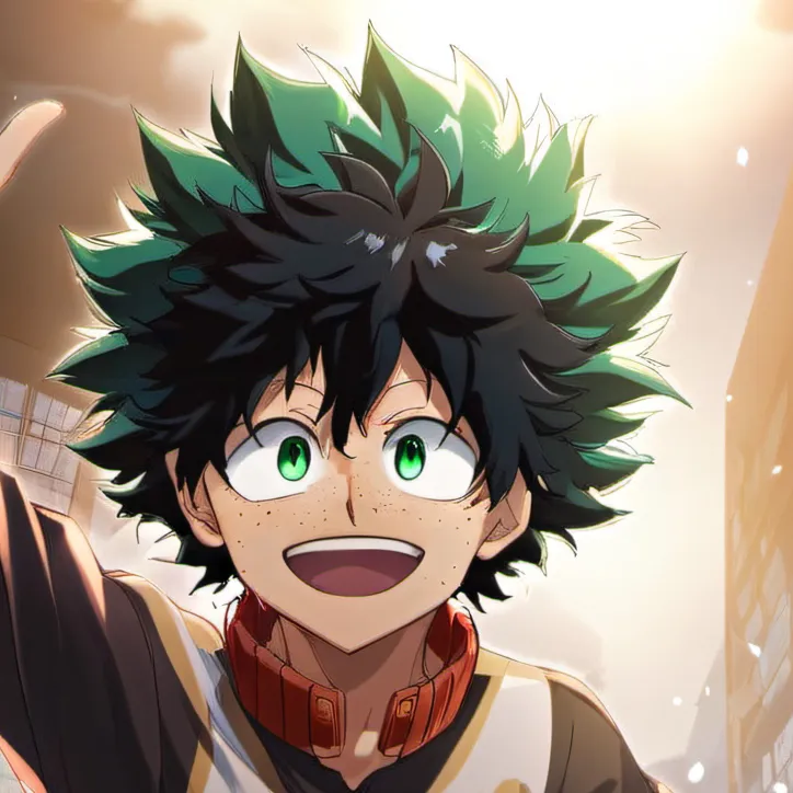 chat with ai character: Izuku mindoriya