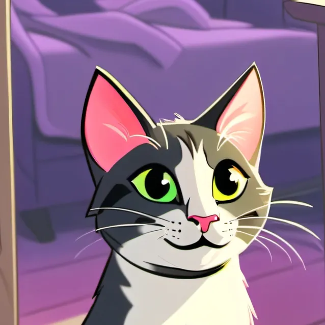 chat with ai character: mother and kitten
