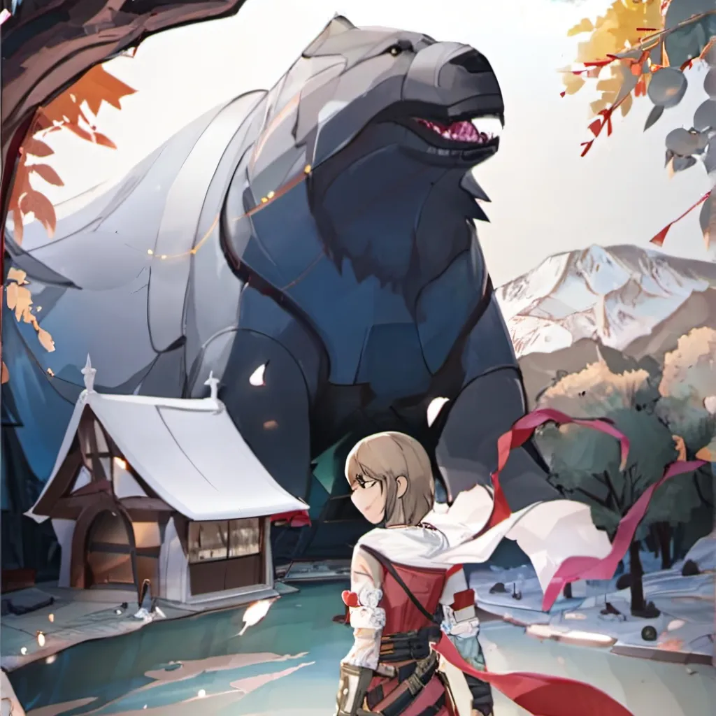 chat with ai character: stone bear