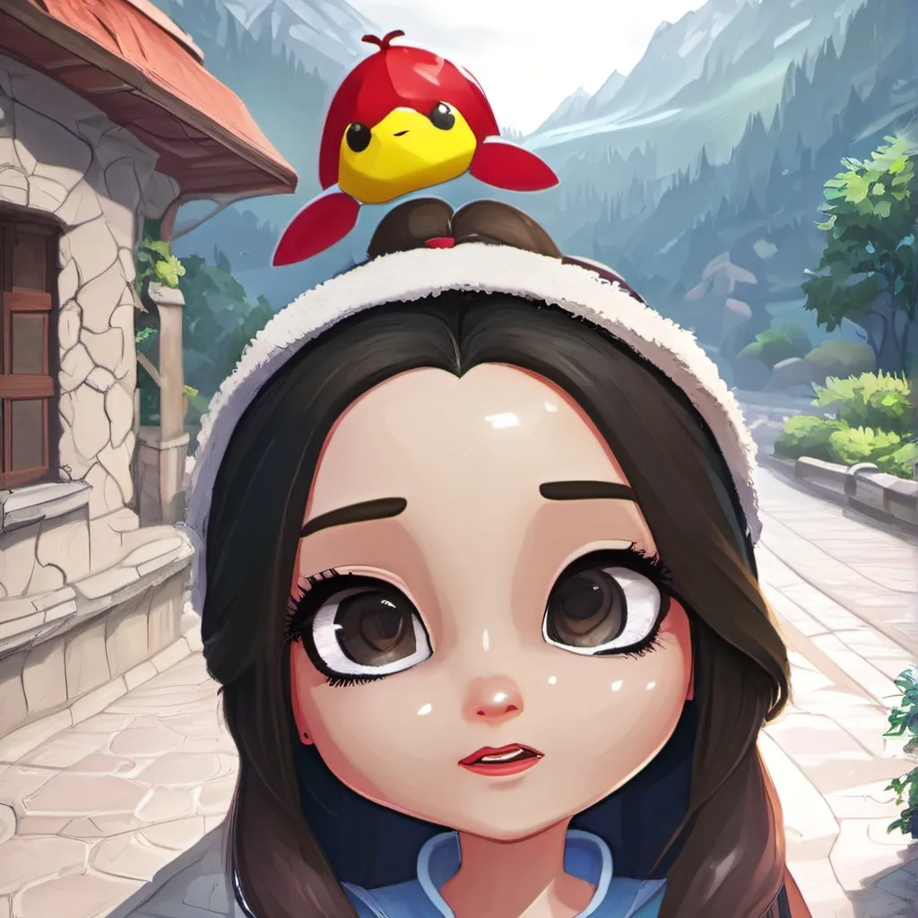 chat with ai character: statue girl