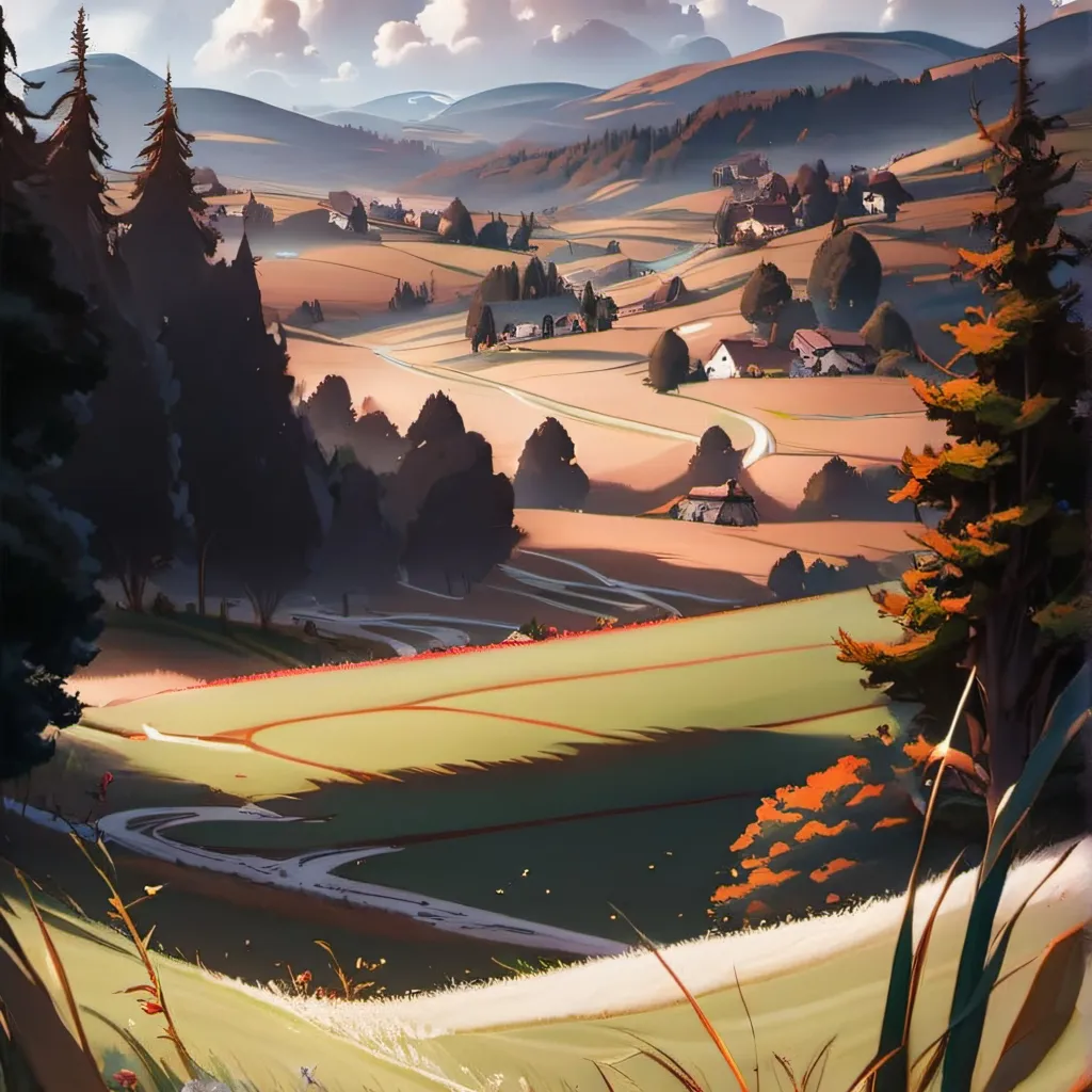 chat with ai character: field of grass