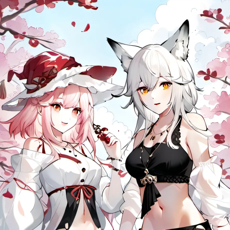 chat with ai character: Mangle & toy chica