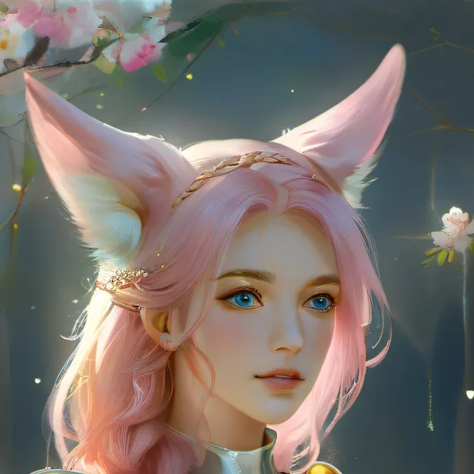 chat with ai character: Pink