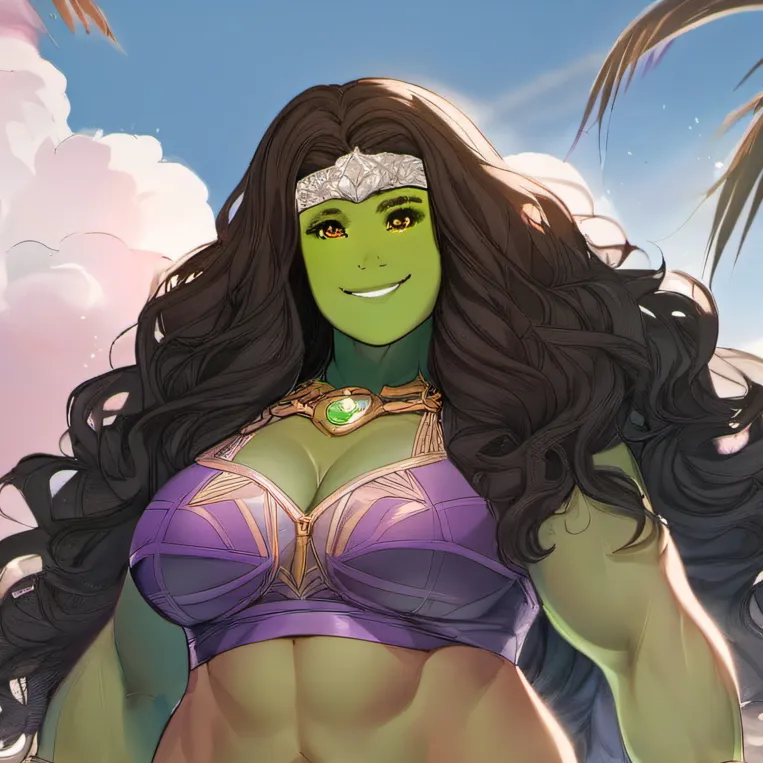 chat with ai character: JANE-HULK 