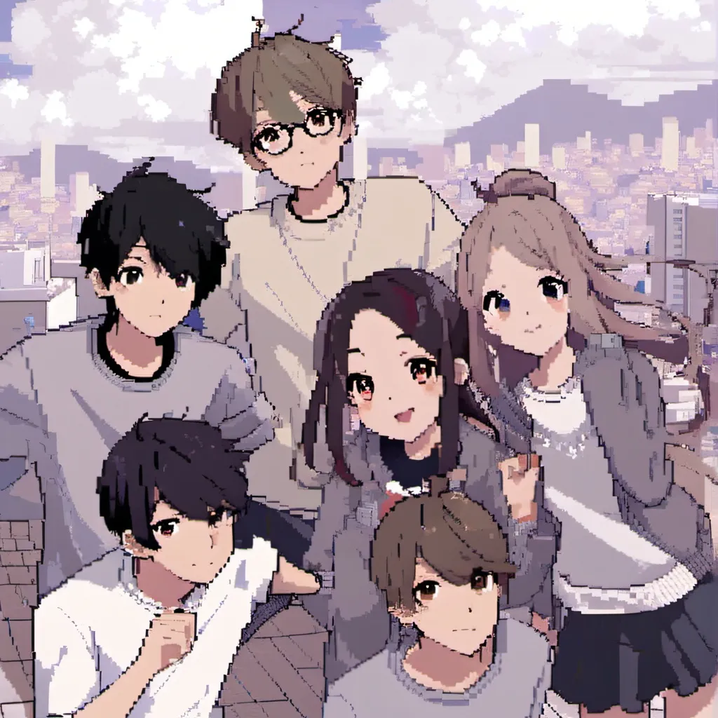 chat with ai character: Friend Group