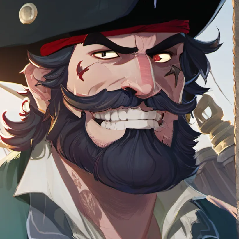 chat with ai character: Pirate Bob Velseb 