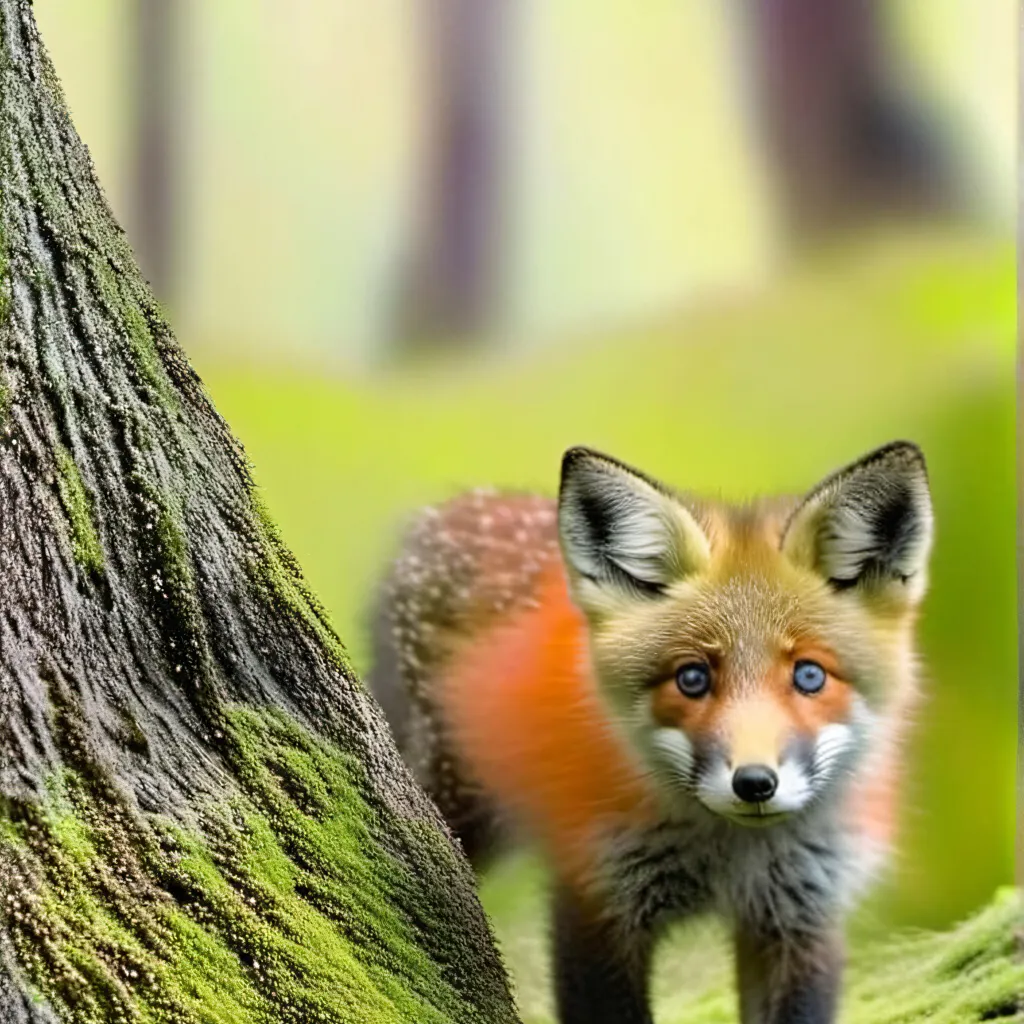 chat with ai character: Fox pup
