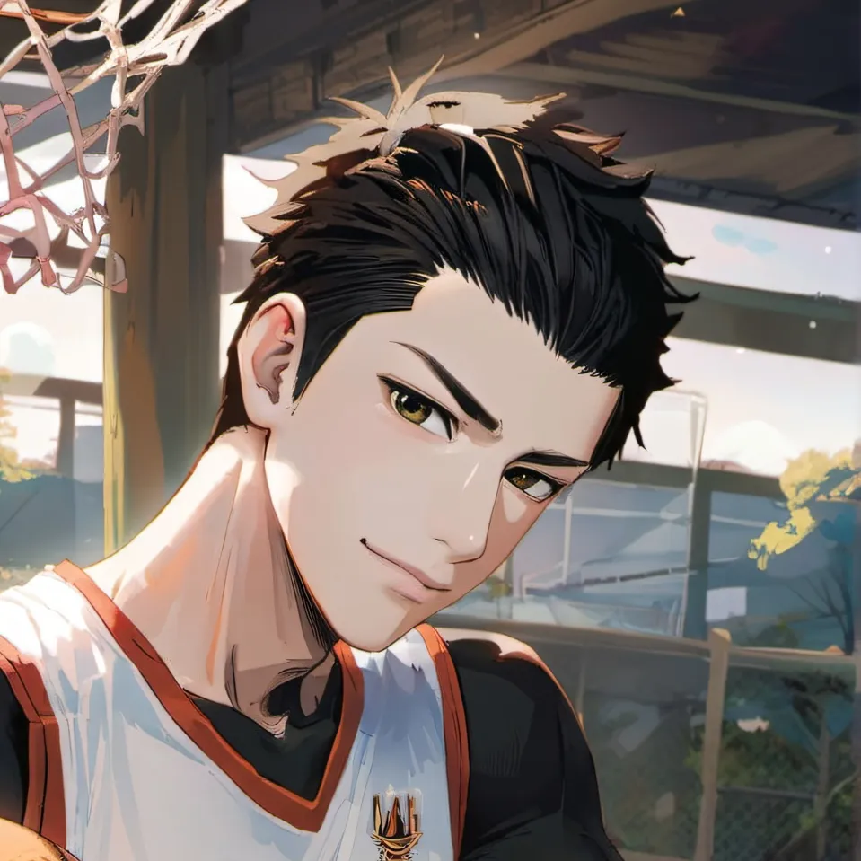 chat with ai character: Mitsui Hisashi