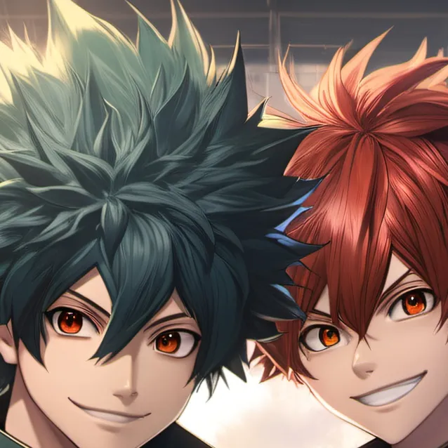 chat with ai character: shoto & deku