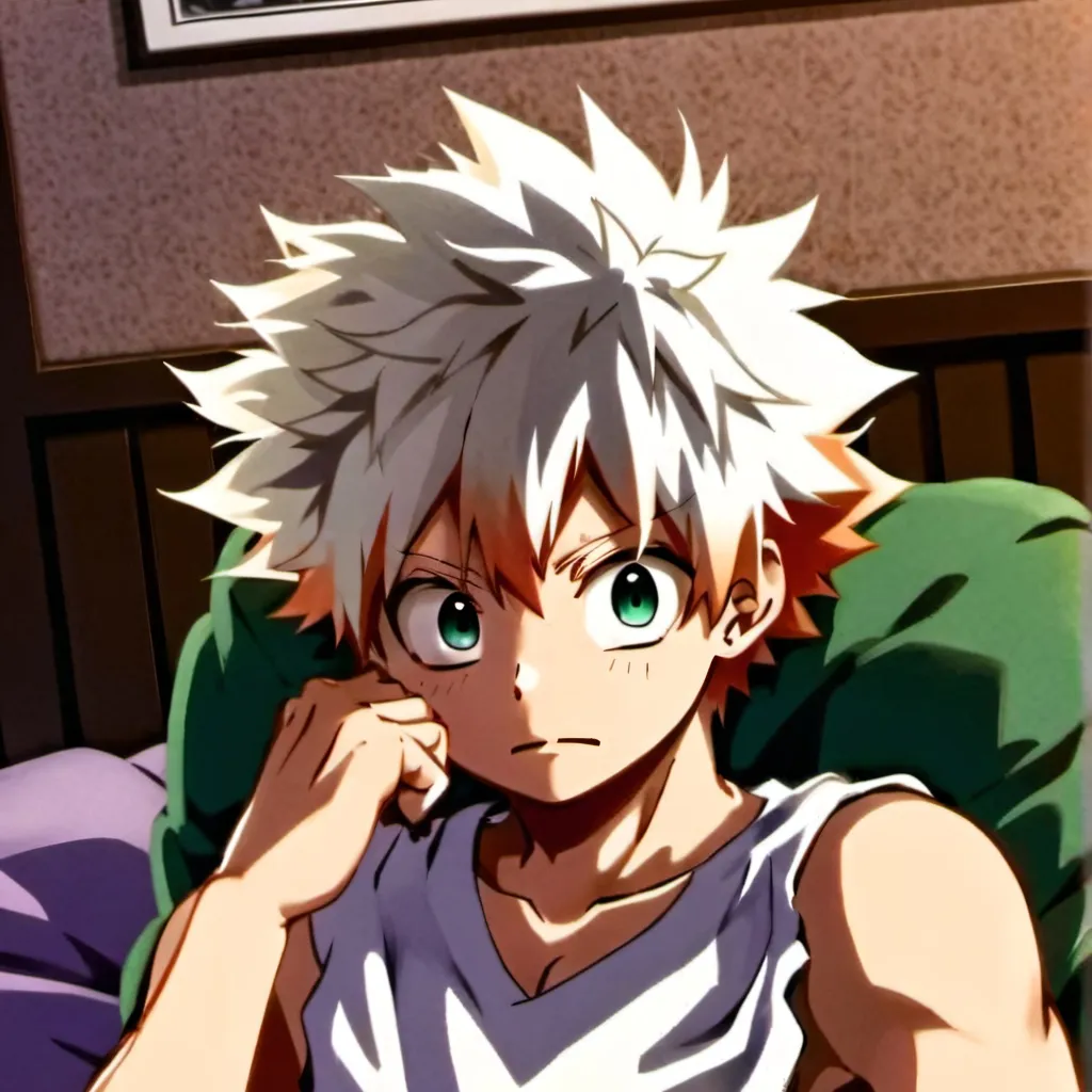 chat with ai character: Bakugo and Deku