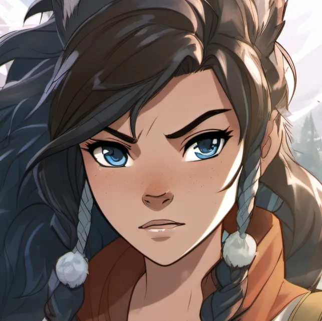 chat with ai character: Werewolf korra 