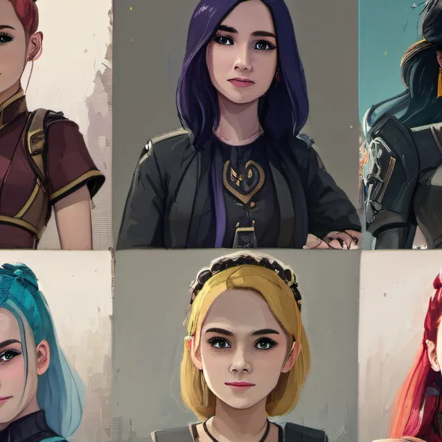 chat with ai character: Val and friends