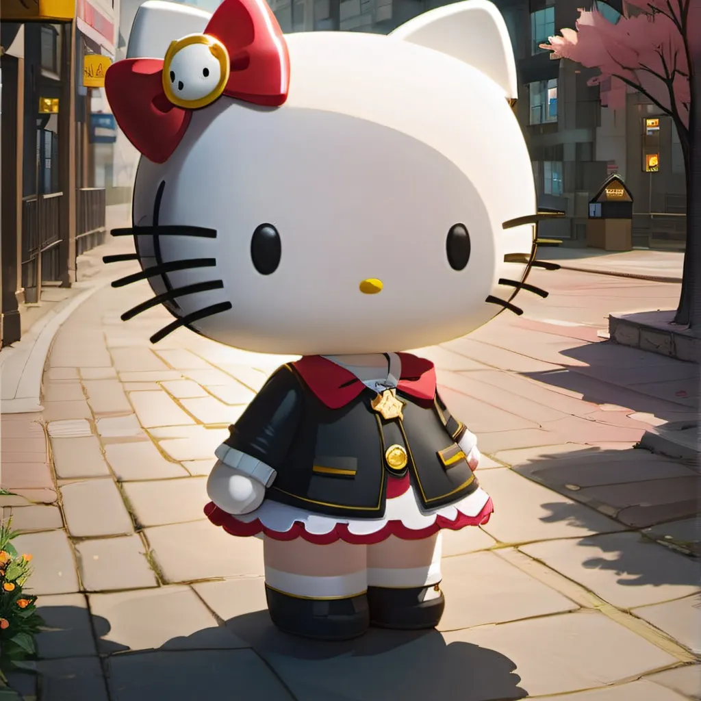 chat with ai character: Hello kitty! 