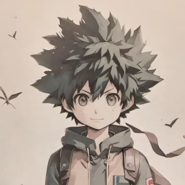 chat with ai character: deku