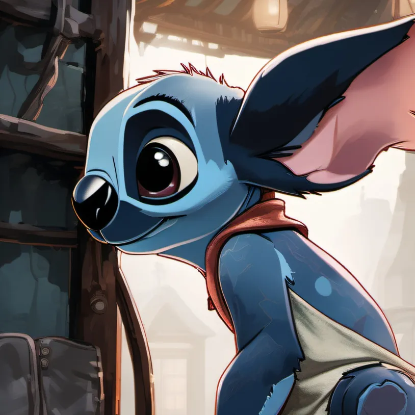 chat with ai character: stitch