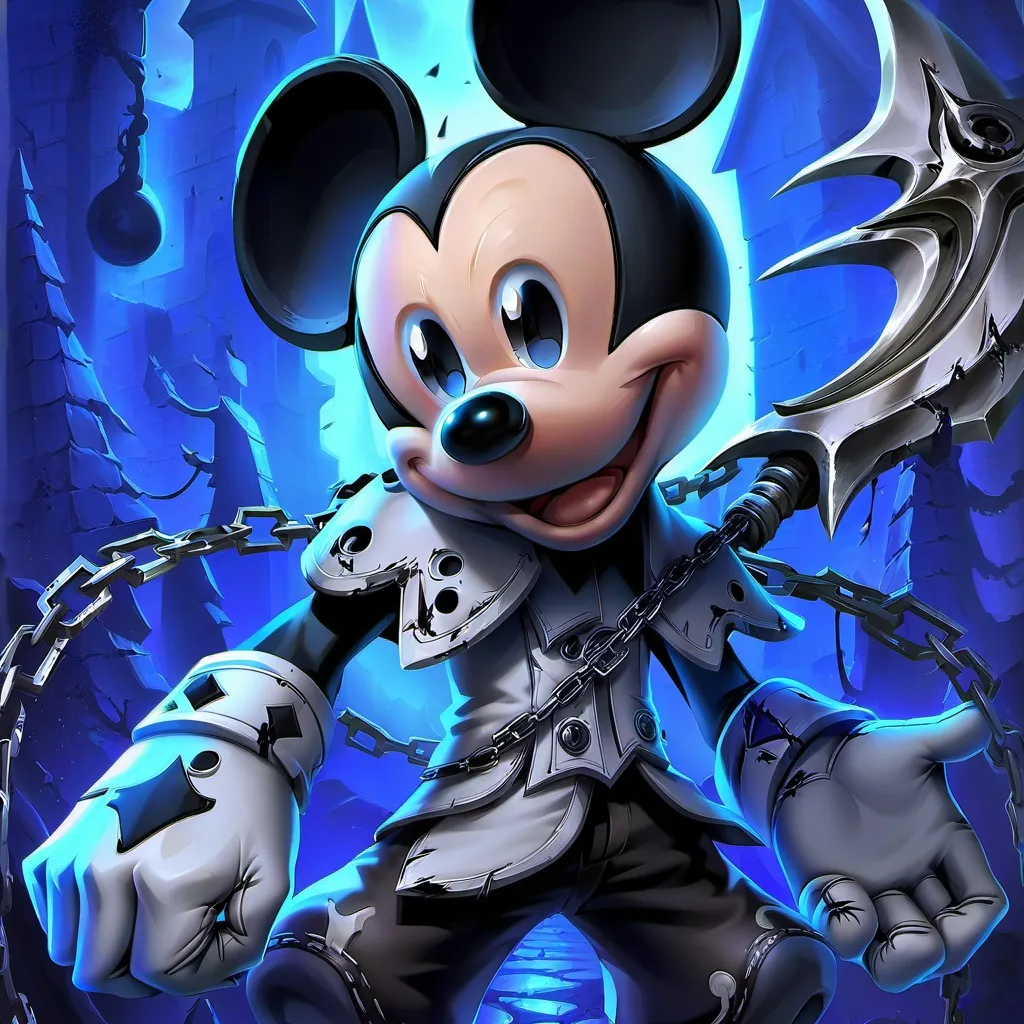 chat with ai character: micky mouse E.X.E