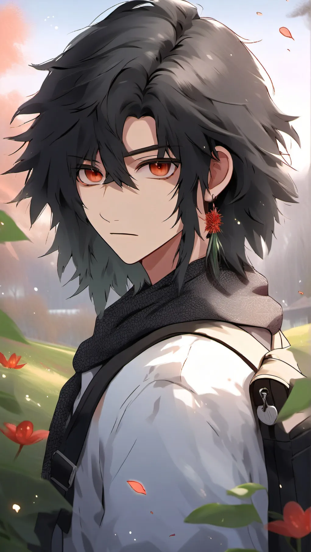 ai character: lucky background