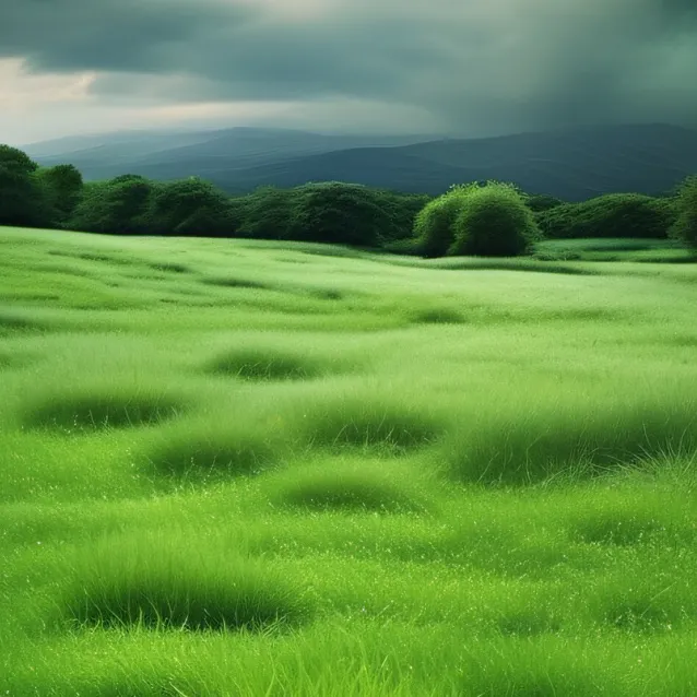 chat with ai character: grass