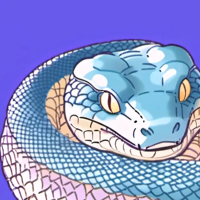 chat with ai character: giant snake