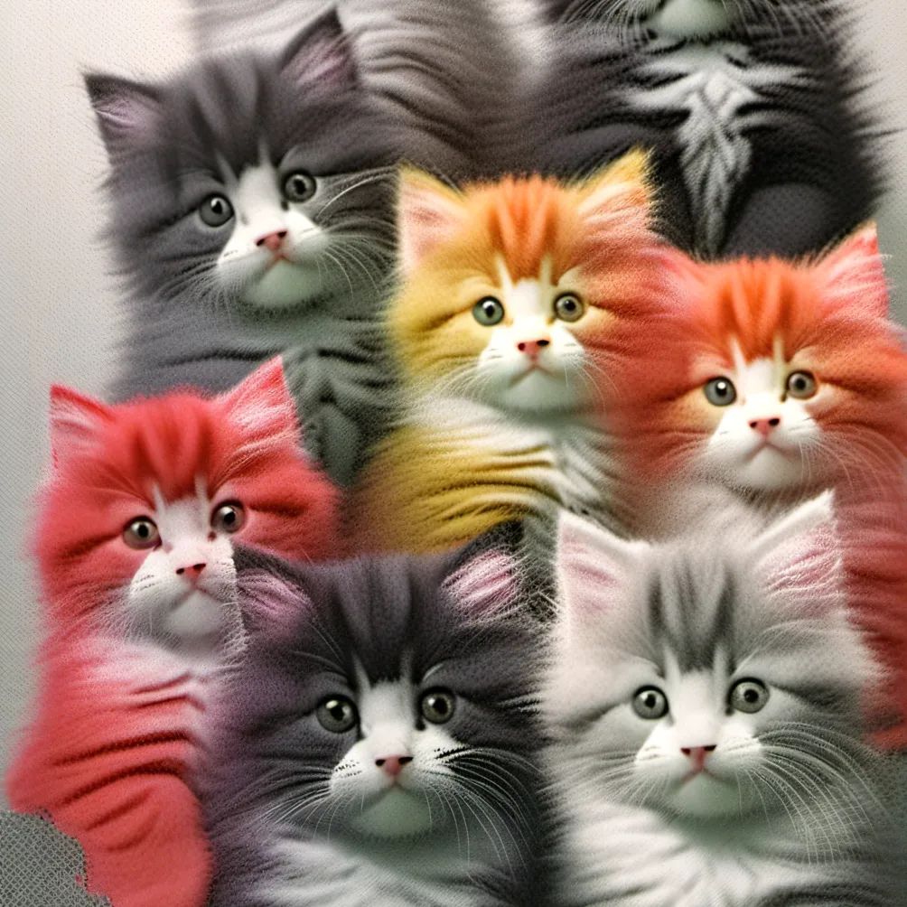 chat with ai character: running kittens