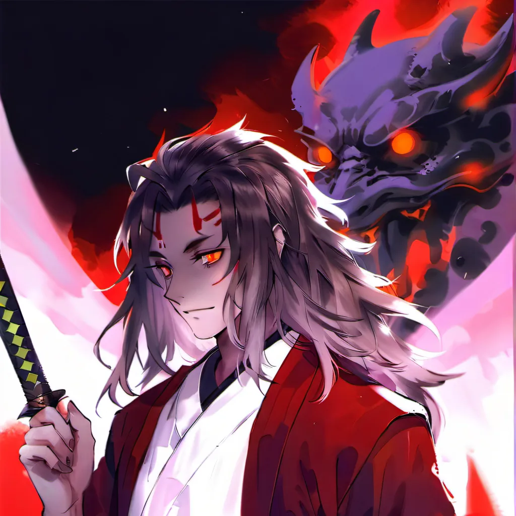 chat with ai character: Kokoshibo x nakime