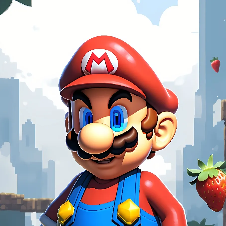 chat with ai character: mario