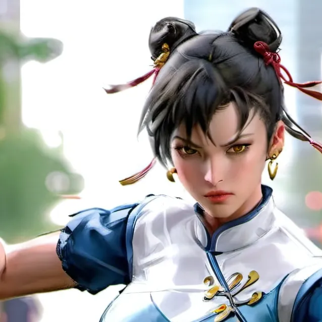 chat with ai character: chunli