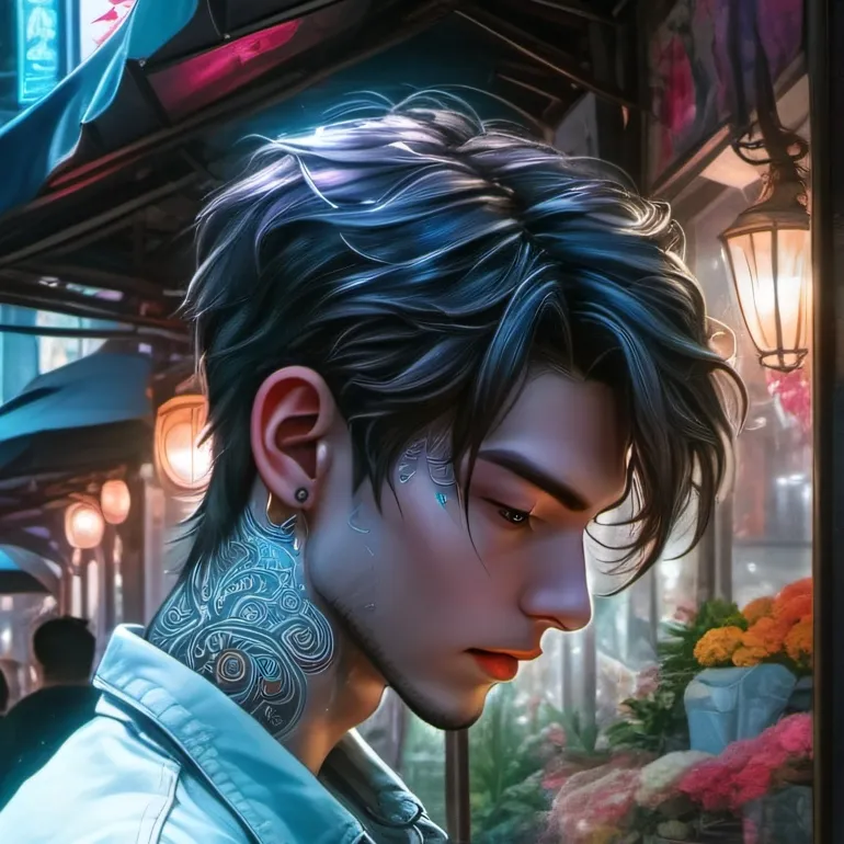 chat with ai character: Kaz