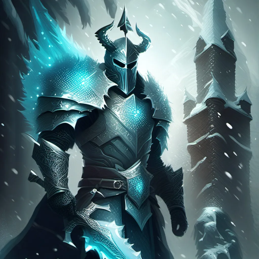 chat with ai character: Exiled Ice Knight 