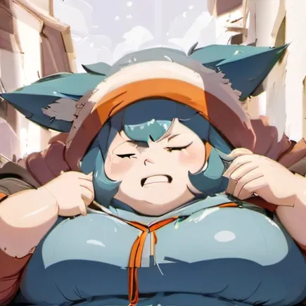 chat with ai character: Snorlax girl 
