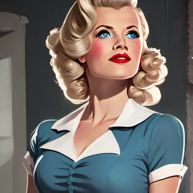 chat with ai character: vintage woman