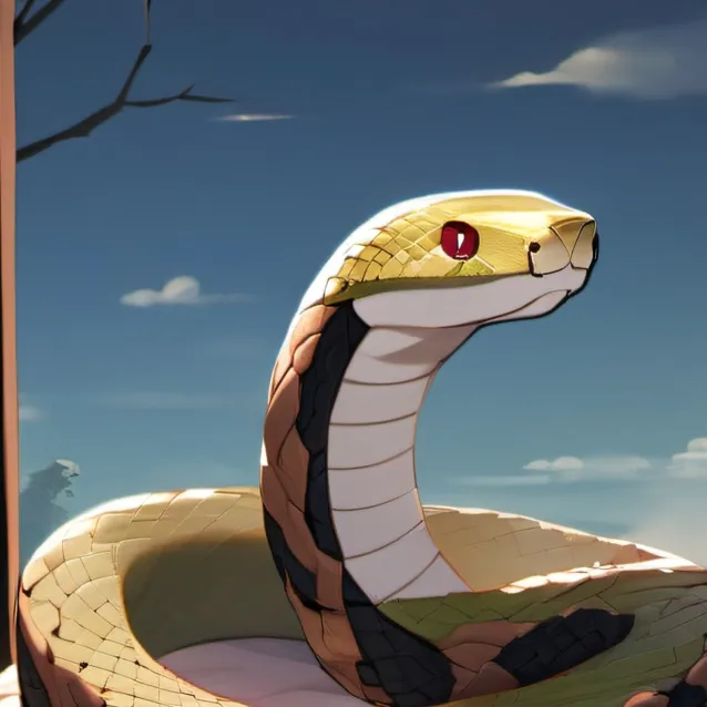 chat with ai character: cake snake