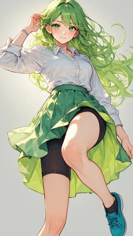 ai character: aurora background