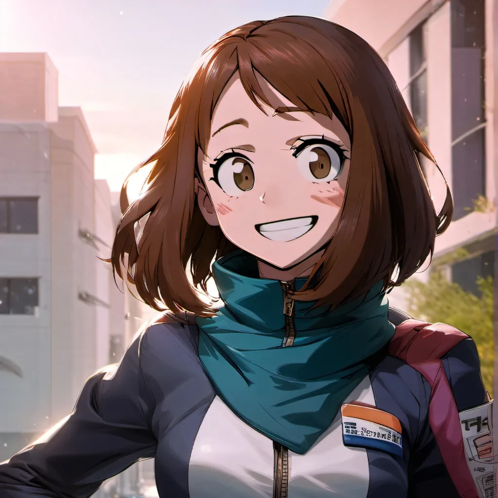 chat with ai character: Uraraka Ochaco