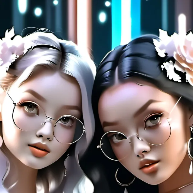 chat with ai character: evie and lily